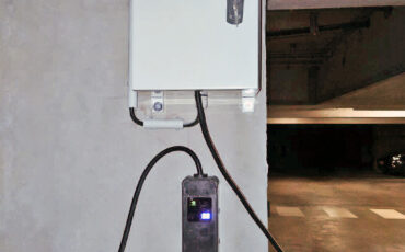 Installation d'une prise de recharge électrique