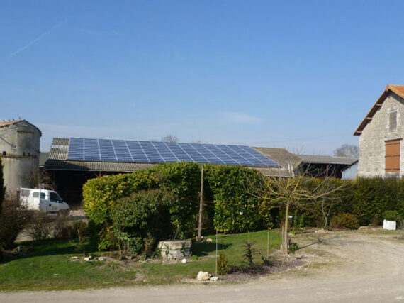 Installation panneaux photovoltaïques